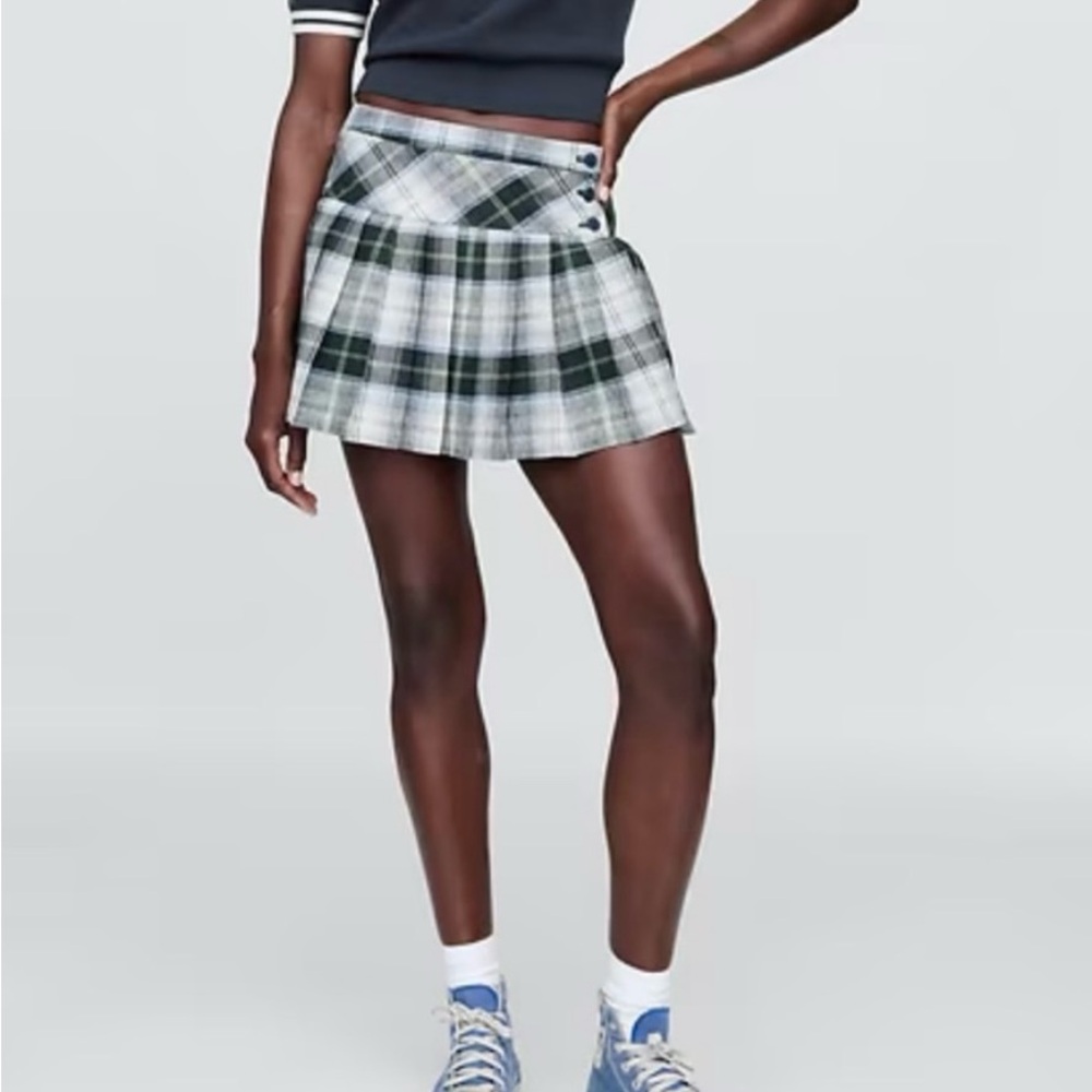 Gap X Malbon Pleated Cotton Mini Skort